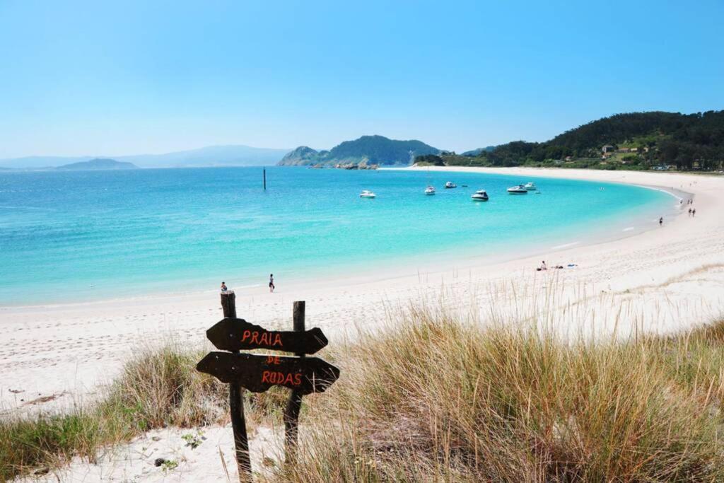 Primera Linea De Playa Rias Baixas, Moana Leilighet Eksteriør bilde