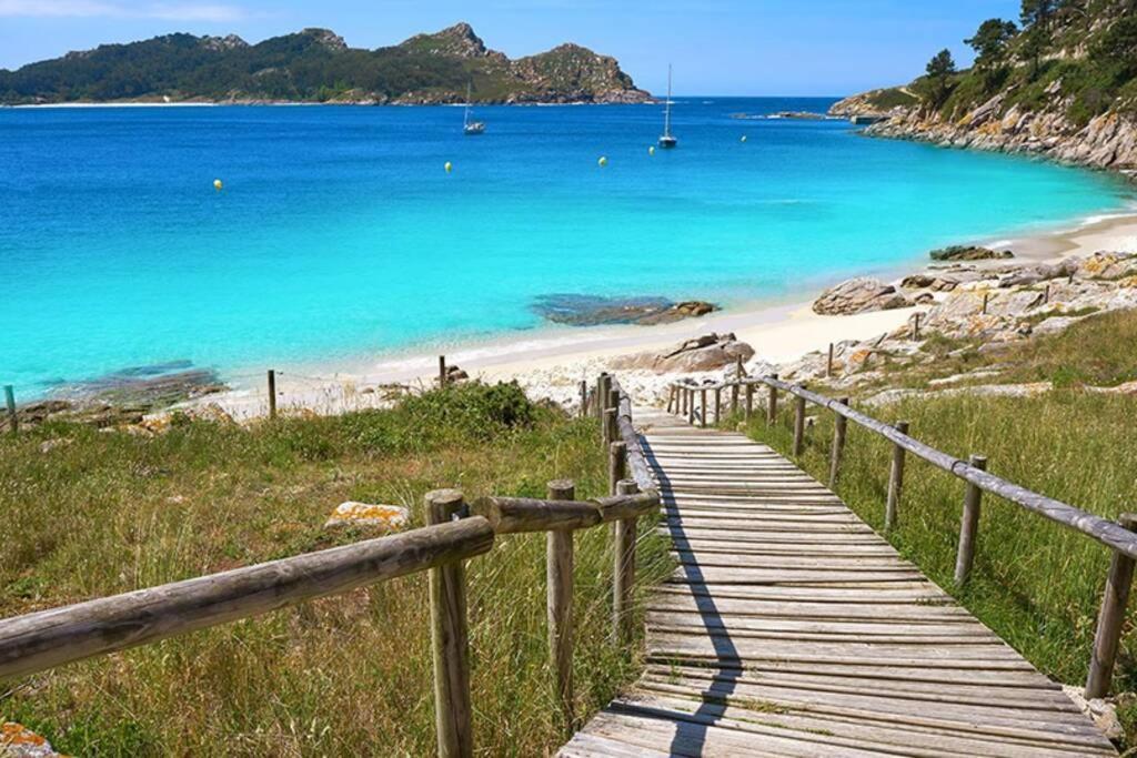 Primera Linea De Playa Rias Baixas, Moana Leilighet Eksteriør bilde